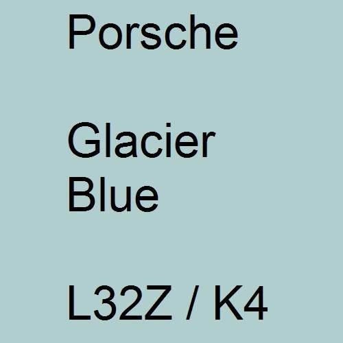 Porsche, Glacier Blue, L32Z / K4.